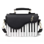 Sac à main en cuir piano
