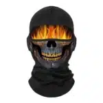 Cagoule de moto avec écran facial pour homme, masque de ski, doublure de casque, bandana tête de mort, cagoule de cyclisme, chauffe-cou d'hiver, venin, 506 14