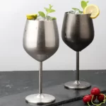 Gobelet monocouche en acier inoxydable 500 de haute qualité de 304 ml, verre à vin rouge de grande capacité, verre à Cocktail, outils de Bar à domicile 3