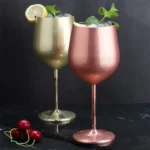 Gobelet monocouche en acier inoxydable 500 de haute qualité de 304 ml, verre à vin rouge de grande capacité, verre à Cocktail, outils de Bar à domicile 2