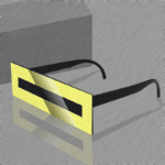 Lunettes de soleil rectangle