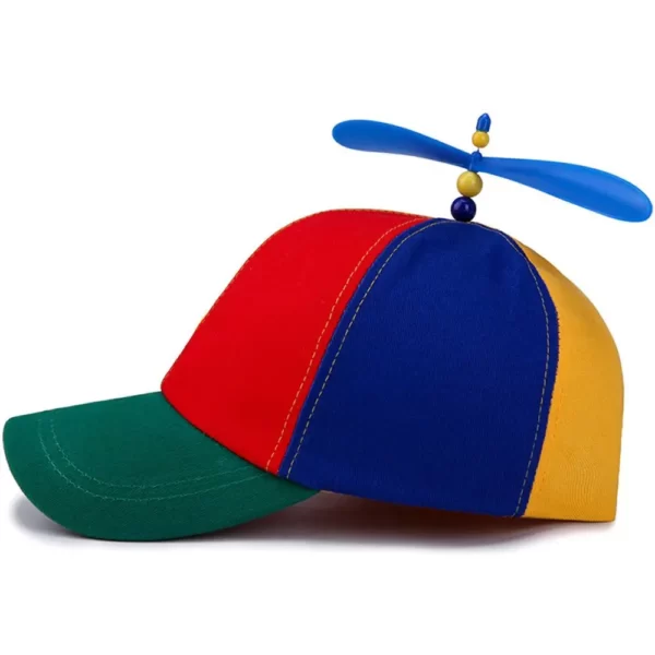 Chapeau Snapback drôle pour adultes et enfants, casquette de baseball Libellule, arc-en-ciel, bambou, hélicoptère, hélice, aventure, papa, garçons, filles 2