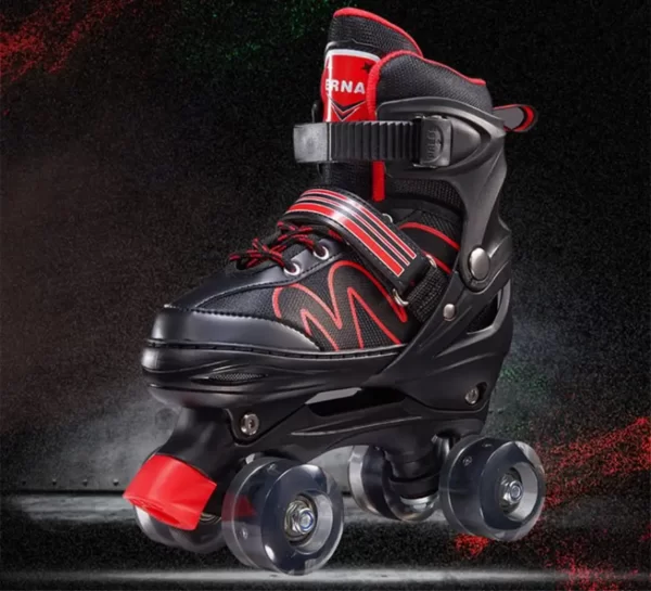 Patins à roulettes réglables pour tout-petits, filles, garçons, enfants de 3 à 12 ans, roues lumineuses, baskets, patins à roulettes, taille 27-42 11