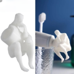 Bouchon dentifrice drôle