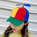 Chapeau Snapback drôle pour adultes et enfants, casquette de baseball Libellule, arc-en-ciel, bambou, hélicoptère, hélice, aventure, papa, garçons, filles 5