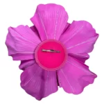 Derby Big Flower Fascinator Hat for Women, Lady Hair Accessrespiration, Pillbox Cap, Royal Party, Wedding, Feather, Elégant, Sauna Piece