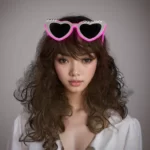 Lunettes coeur mariage