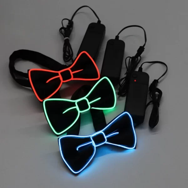 Costume d'homme brûlant avec nœud papillon lumineux pour homme, bretelles LED, olympiques Shoous, parfait pour la fête du festival de musique 3