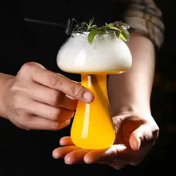 Verre à Cocktail avec Paille pour Boissons, Lente, Bière, Vin, Créatif, Transparent, Café, Outil de Bar 4