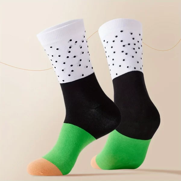 Trois paires de motifs de sushis uniques pour hommes et femmes, chaussettes cadeaux pour les amis pour Halloween, collection toutes saisons 3