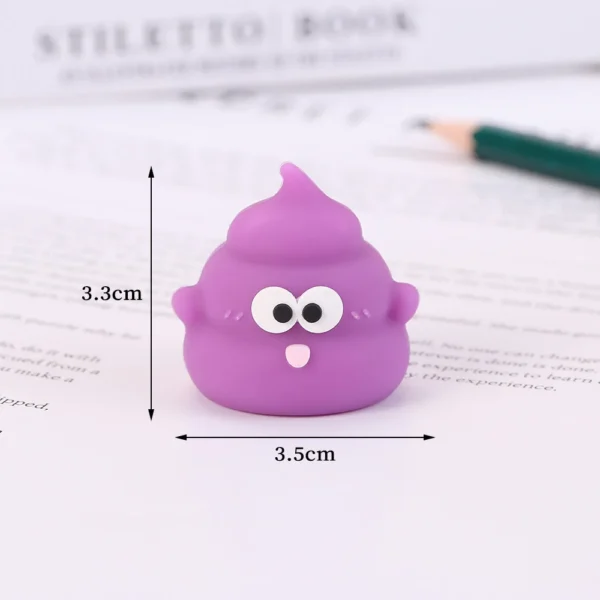 Mini taille-crayon à caca mignon et créatif, taille-crayon pour élèves du primaire, cadeau de récompense pour enfants, 1 pièce 9