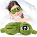 Masque de nuit grenouille