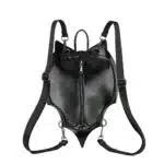 Sac à dos gothique noir en forme de chauve-souris pour fille, sac à main d'halloween de haute qualité, nouvelle collection 2024 4