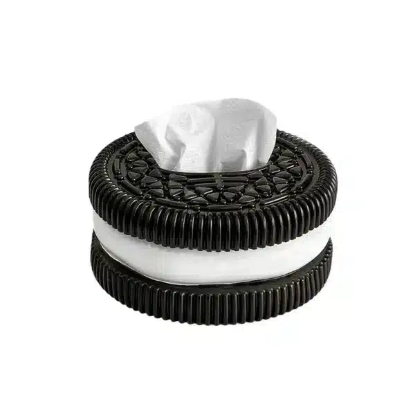 Boîte en papier Extractive de Style Oreo créatif, voiture et maison, salon, chambre à coucher, boîte à mouchoirs de bureau, décoration de Table à manger, ornement 7