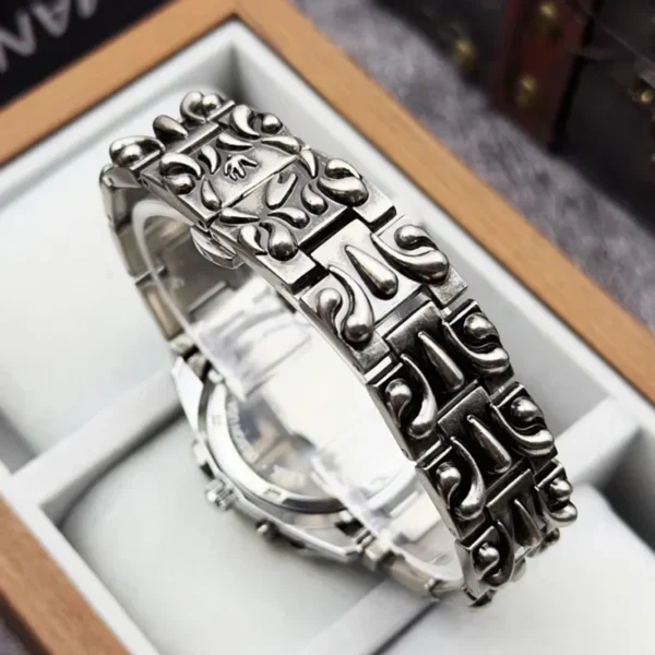 Montre à griffes hétérosexuelles, style albâtre rétro Y2K, montres européennes et américaines, forme spéciale, montres de niche ins avancées 4