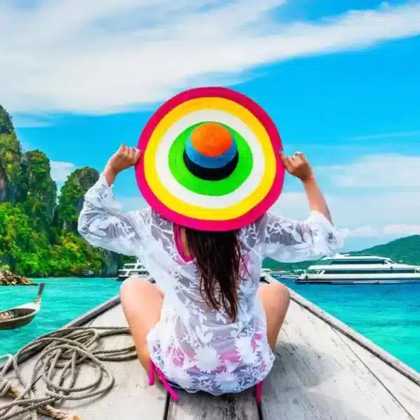 Chapeau de soleil surdimensionné à large bord de 70cm, grande Protection UV pour voyage, Chapeaux de paille de plage pour femmes, Chapeaux d'été pliables, vente en gros 6
