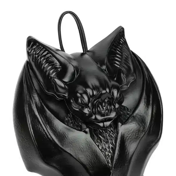 Sac à dos gothique noir en forme de chauve-souris pour fille, sac à main d'halloween de haute qualité, nouvelle collection 2024 6