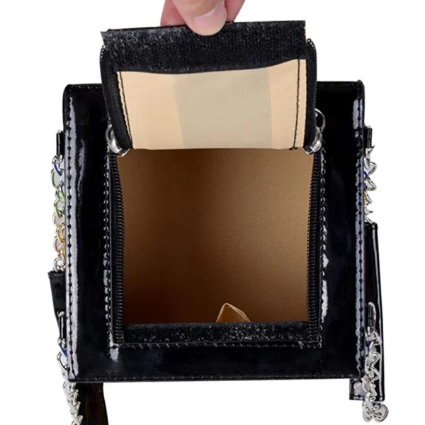 Chic boîte de forme cubique femmes sacs à main chaînes de créateur fourre-tout de luxe en cuir Pu sac de messager dames personnalité petits sacs à main 2020 4