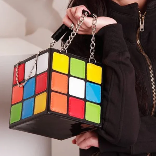 Sac à main rubik's cube