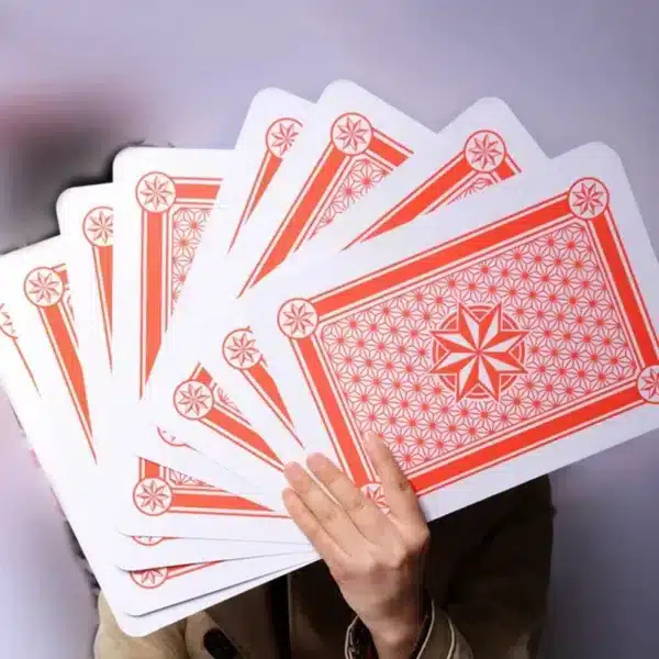 Cartes à jouer Jumbo de grande taille, Design créatif 2/4/6/9 fois, jouets, jeu de société, tours de magie, outils, jeux de fête amusants pour adultes 5